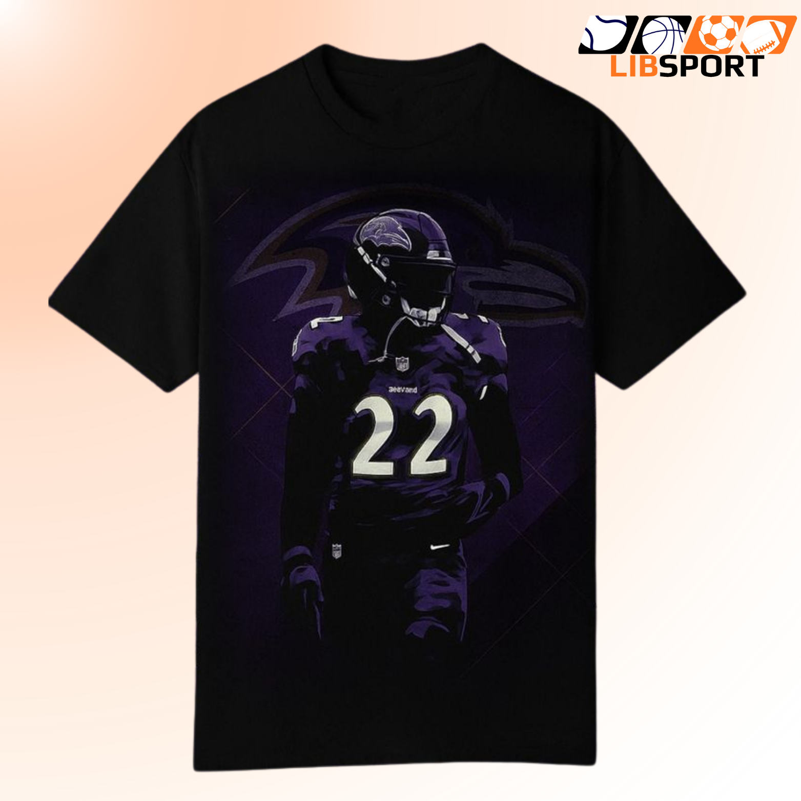 Derrick Henry Baltimore Ravens T-Shirt, Nfl Football Fan Tee
